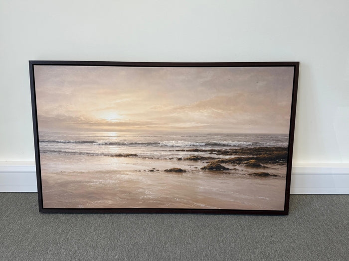 Genuine finished CNVS framed canvas photographed before installation
