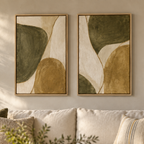 Stillness in Olive I & II