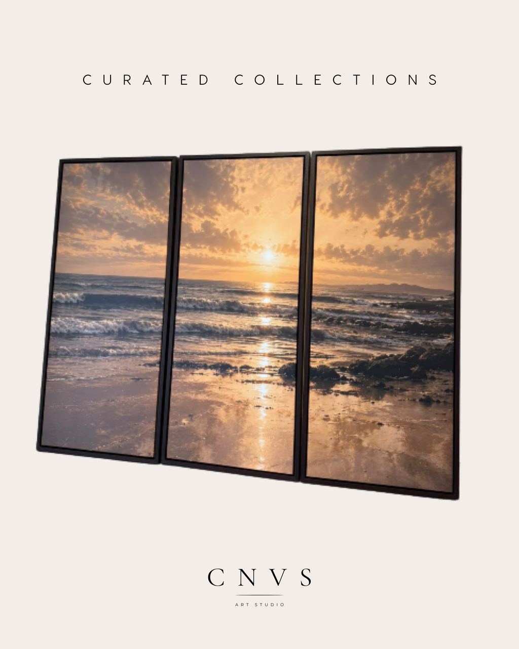 Cyprus Sunrise Triptych