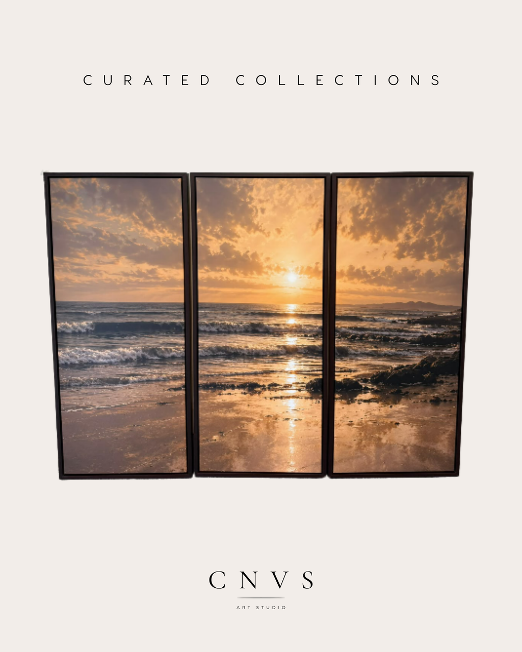 Cyprus Sunrise Triptych