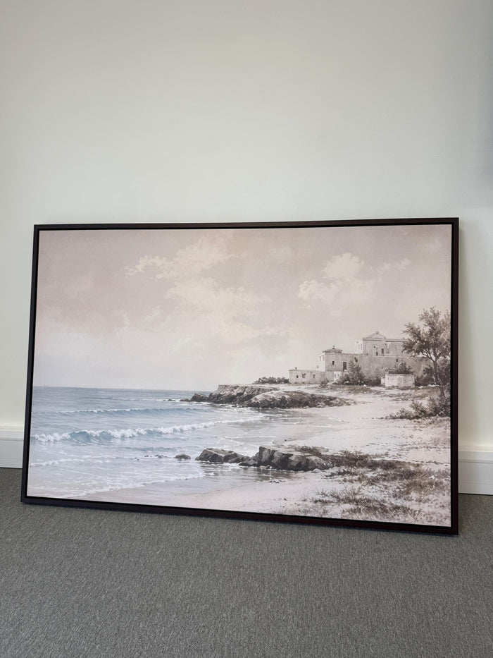 Genuine finished CNVS framed canvas photographed before installation