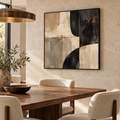 Arc & Stone framed abstract canvas - image 2