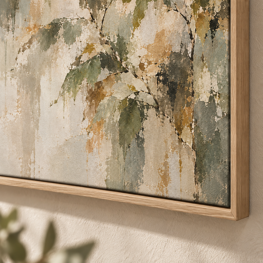 Chestnut Whisper - Canvas detail