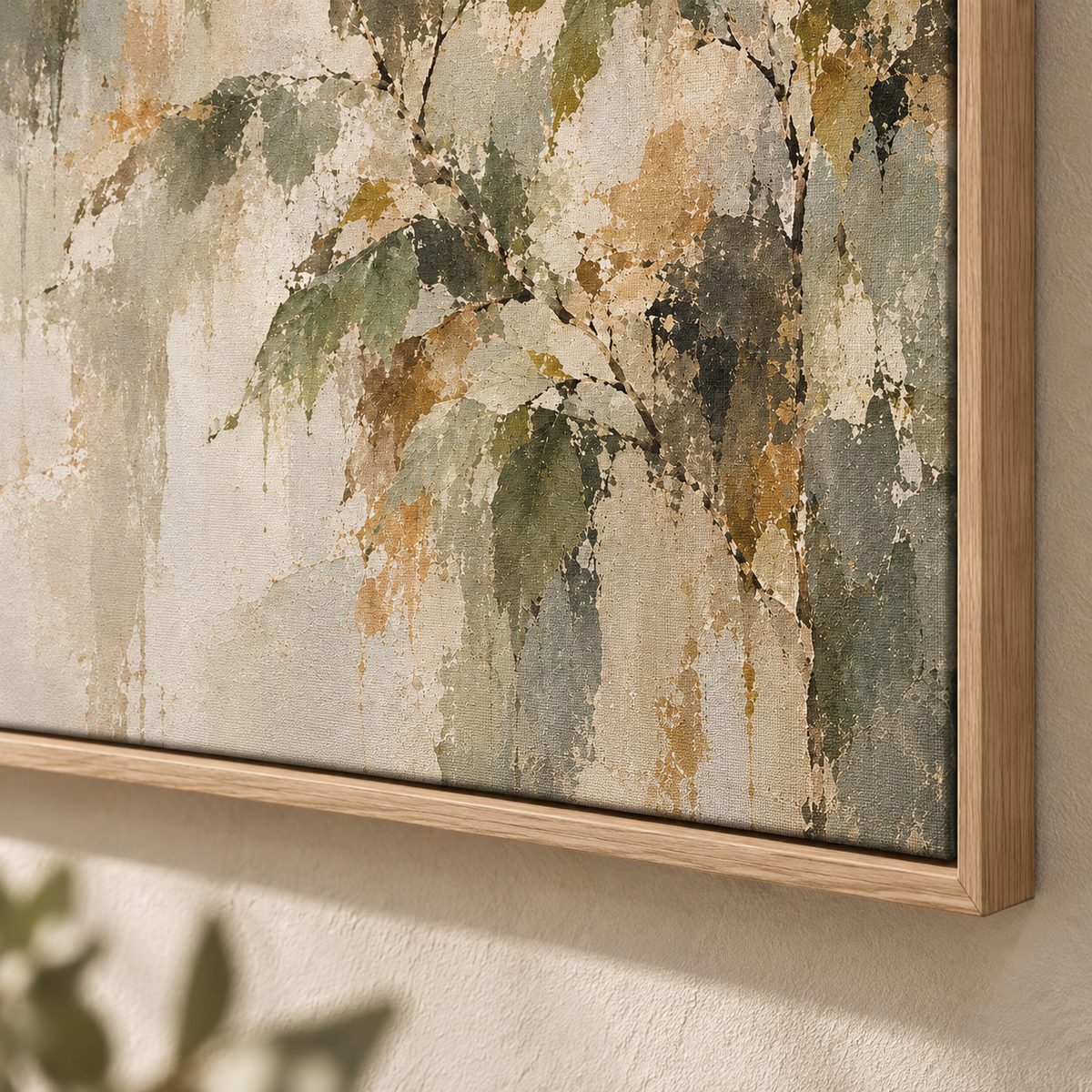 Chestnut Whisper - Canvas detail