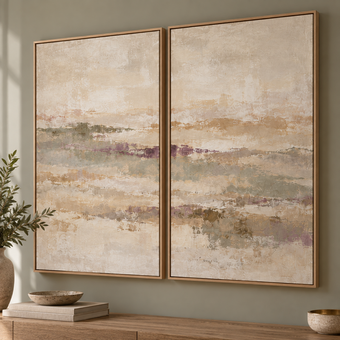 Muted Meadow I & II