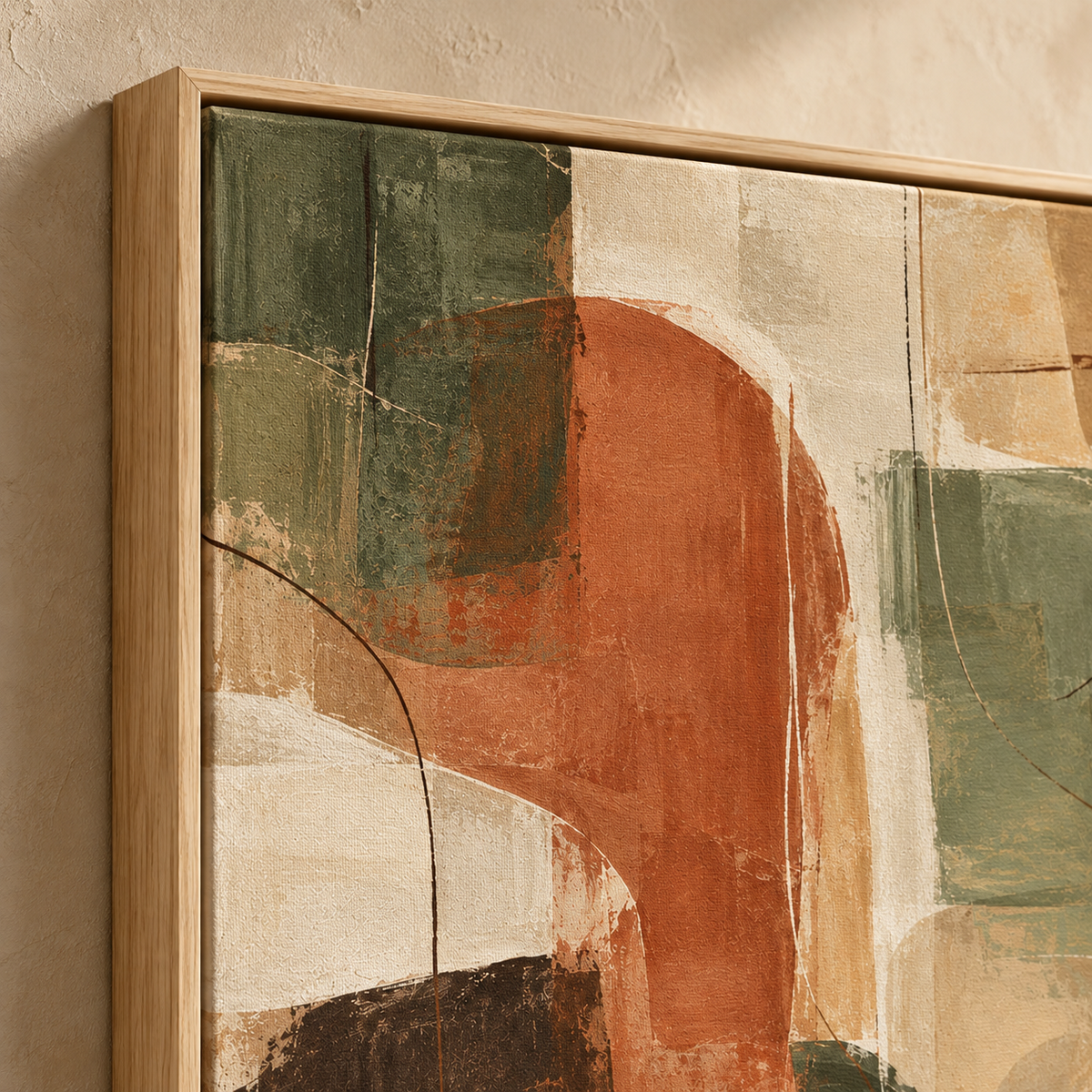 Olive & Ember - Canvas detail